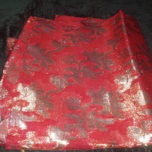Royal Red Bridal Organza Dupatta